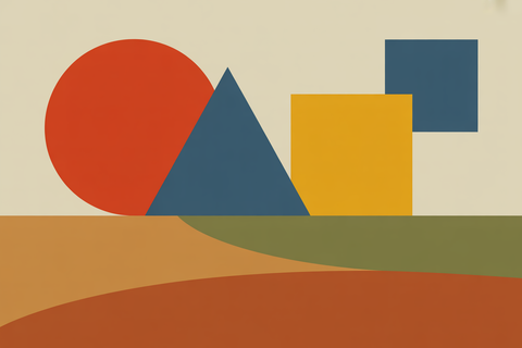 Affiches Bauhaus, la signature d'une déco engagée
