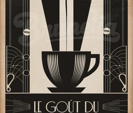 affiche cuisine vintage noir et blanc 2