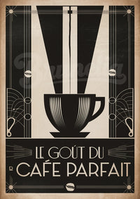 Affiche graphique Art Déco – Élégance vintage et géométrique