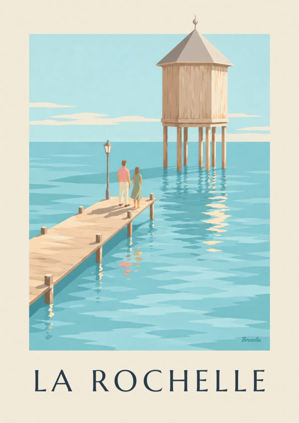 Affiche phare du Bout du Monde à La Rochelle