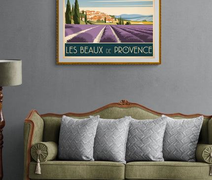 affiche géante vintage