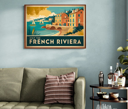 tableau affiche vintage