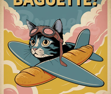 affiche vintage humour