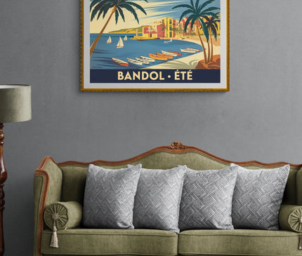 affiche bandol vintage