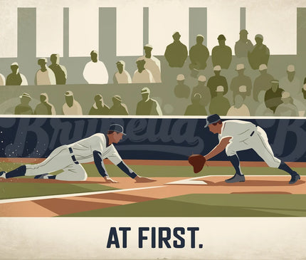 Affiche vintage baseball