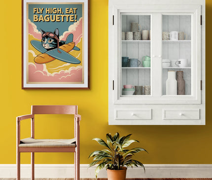 affiche vintage humour