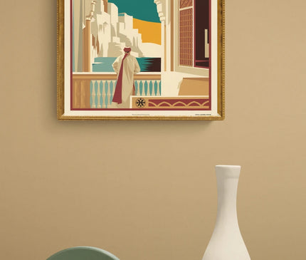 affiche algérie vintage