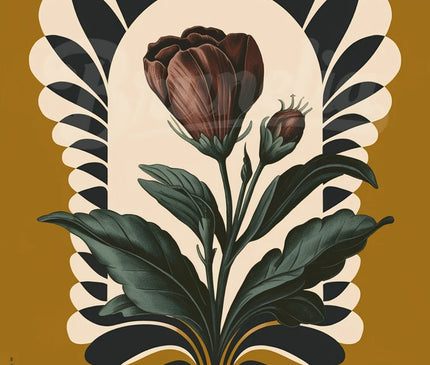 affiche décorative vintage