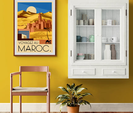 affiche vintage maroc 2