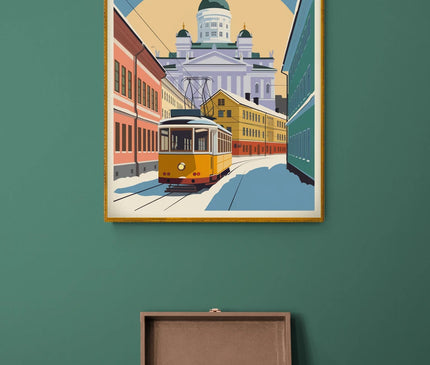 Affiche vintage Helsinki