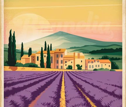 affiche vintage provence copie