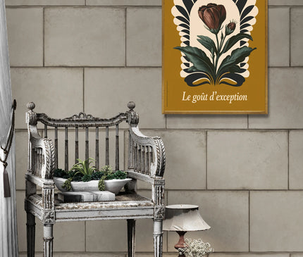 affiche décorative vintage