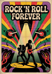 Poster "Rock'n Roll Forever"