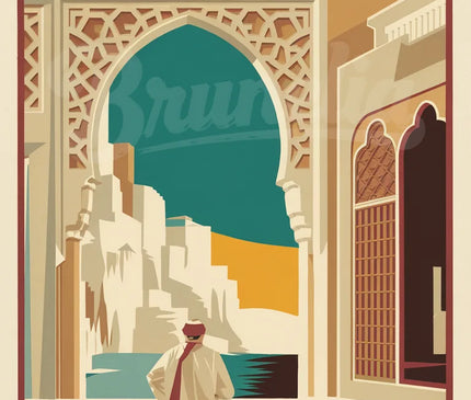 affiche algérie vintage