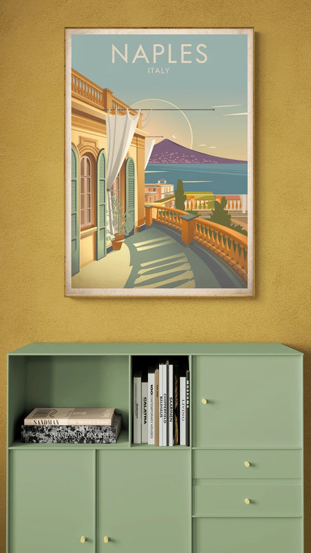 Affiche vintage Naples