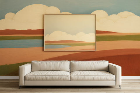 Une seule affiche grand format, la philosophie du minimalisme