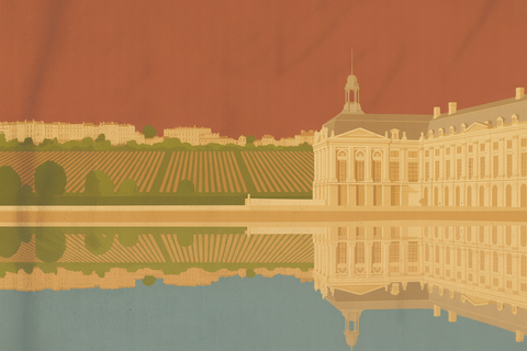 Bordeaux en quelques affiches, de la place de la Bourse aux vignobles