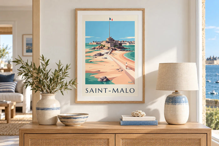 A que altura pendurar um poster?