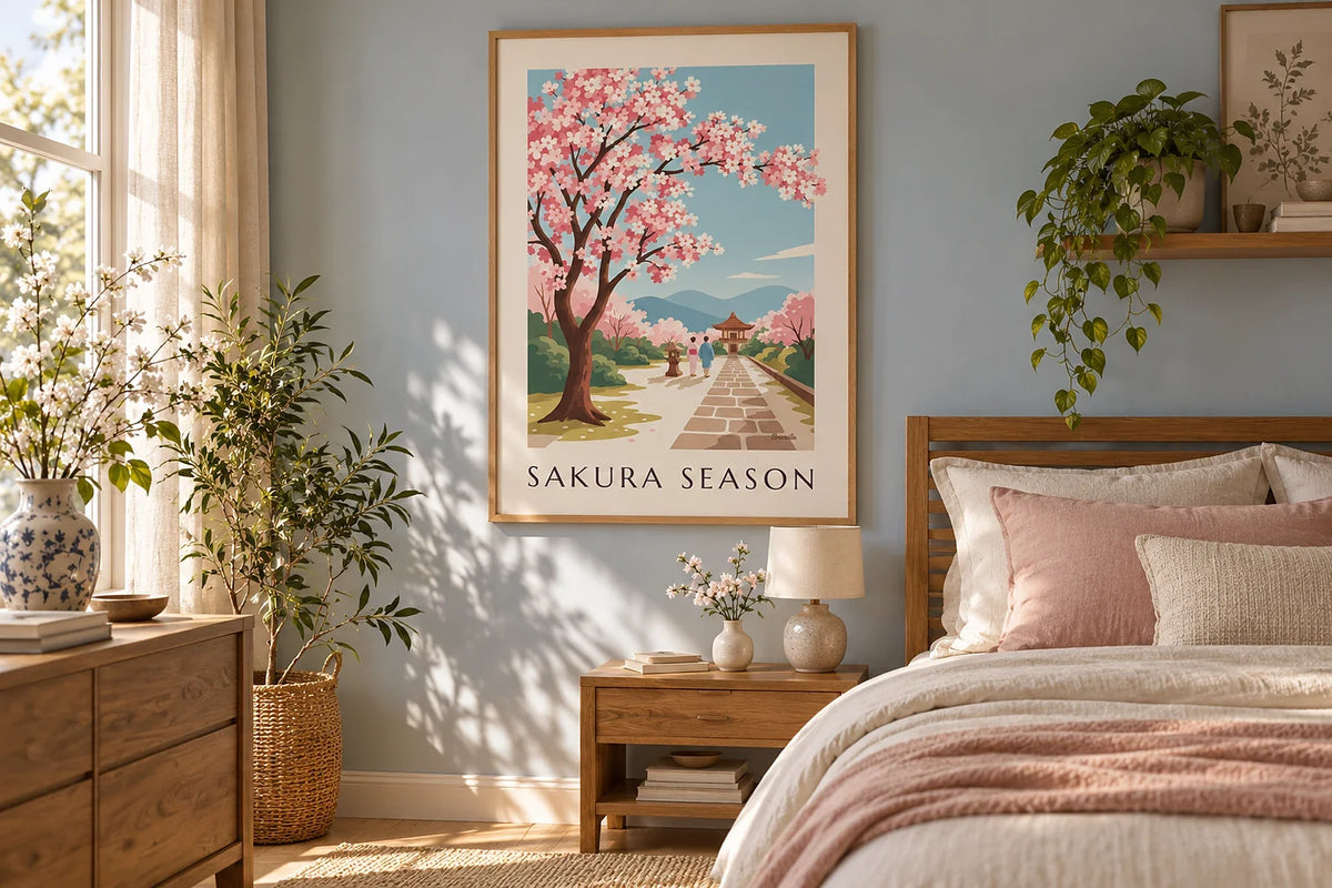 Décoration chambre, créer une atmosphère apaisante avec des affiches