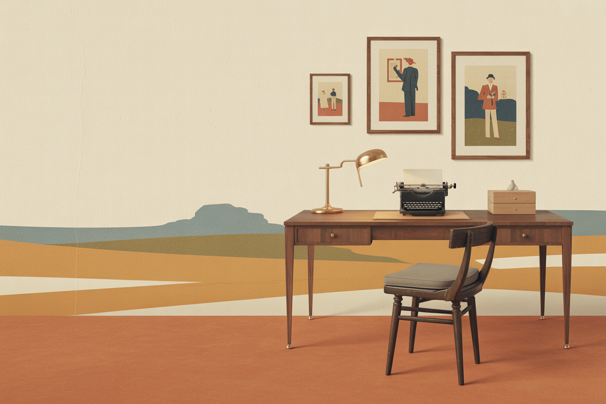 Décorer un bureau affiches inspirantes Brunelia