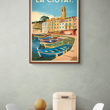Affiches Provence vintage - décoration murale