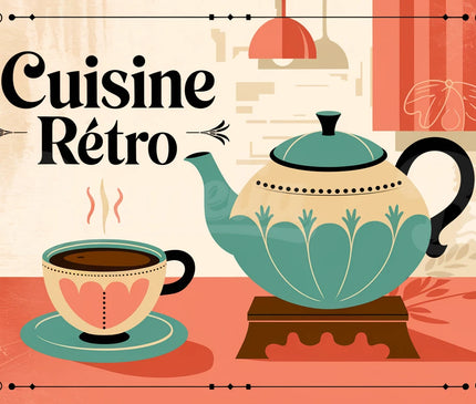 affiche de cuisine vintage