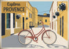 Affiche Bicyclette Méditerranéenne Provence