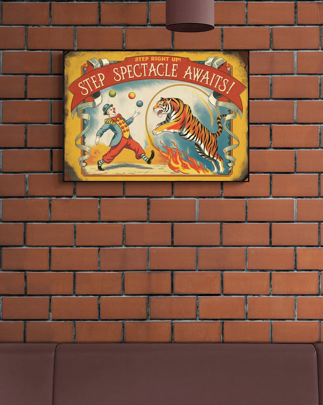 Affiche vintage affiches anciennes de cirque