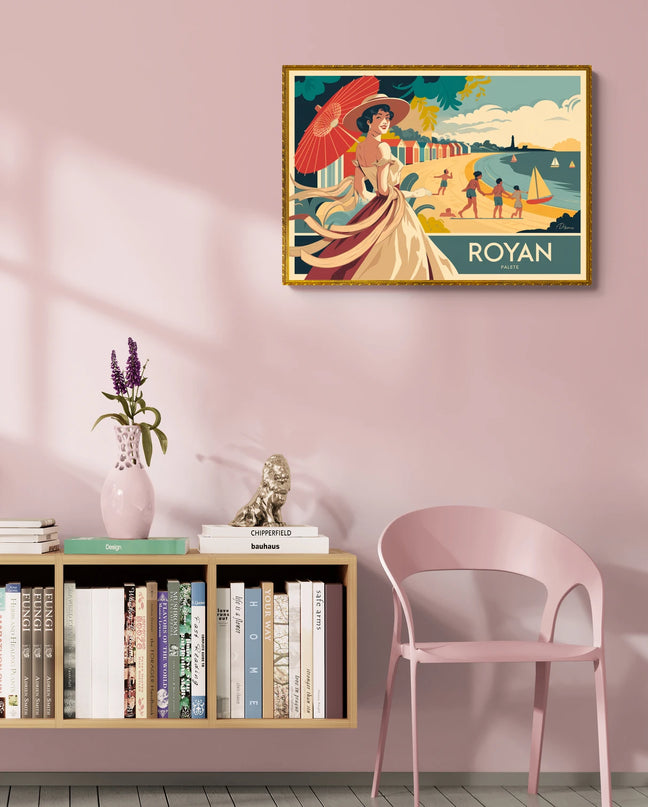 affiche vintage royan