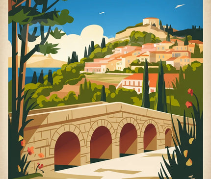 affiche corse ancienne