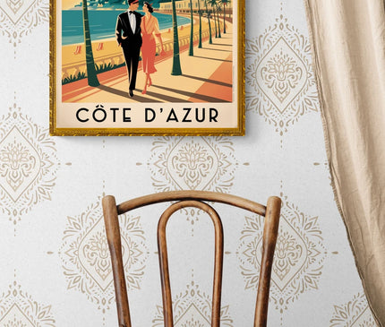 affiche vintage cannes