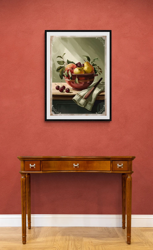 affiche vintage pour cuisine