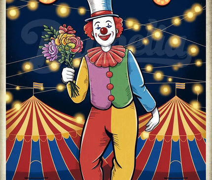 affiche de cirque vintage