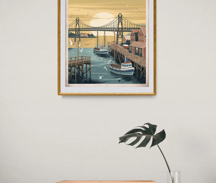 Affiche vintage Malmö