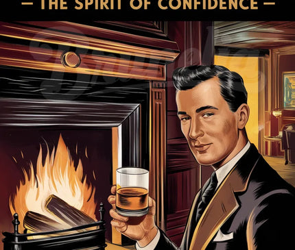 affiche alcool vintage