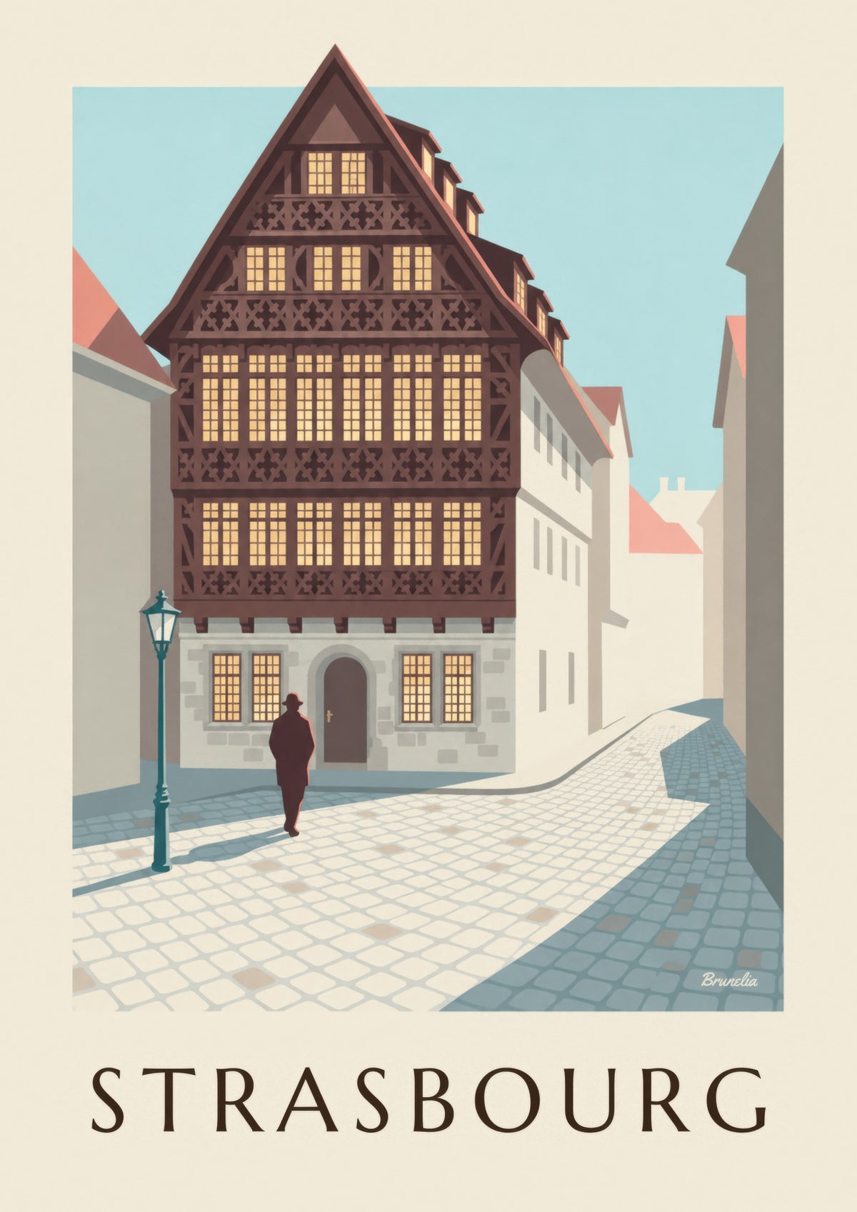 Affiche Maison Kammerzell à Strasbourg