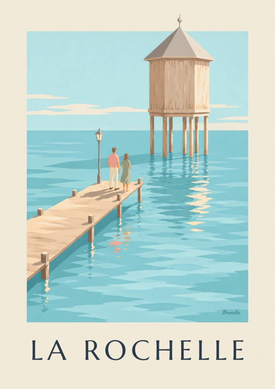 Affiche phare du Bout du Monde à La Rochelle
