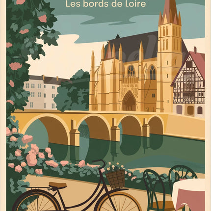 affiche vintage tours