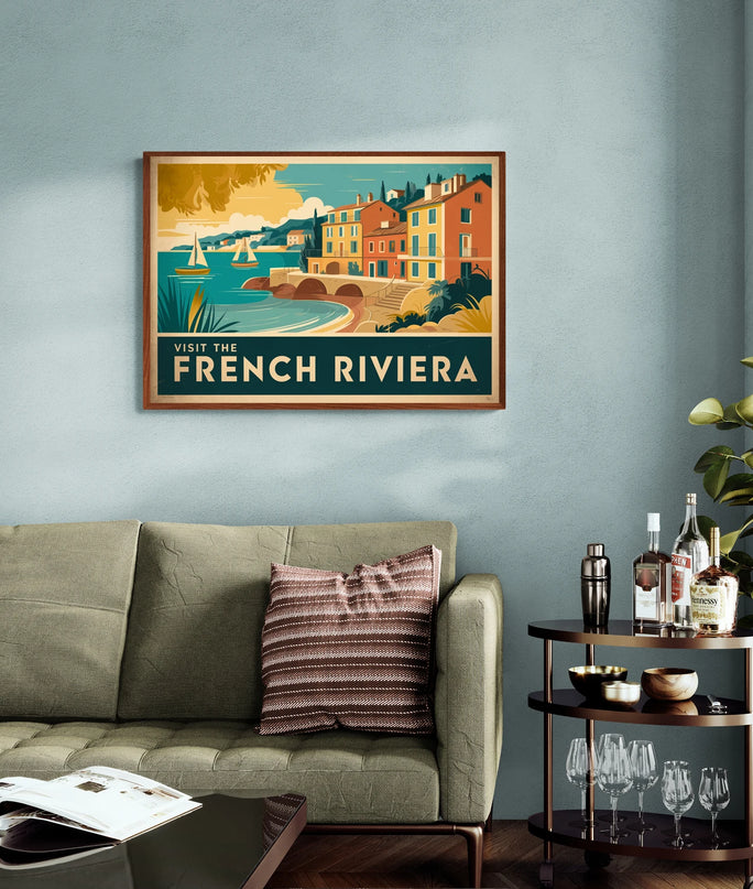 tableau affiche vintage