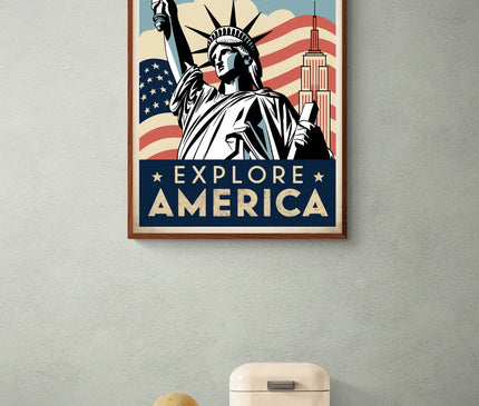 affiche usa vintage