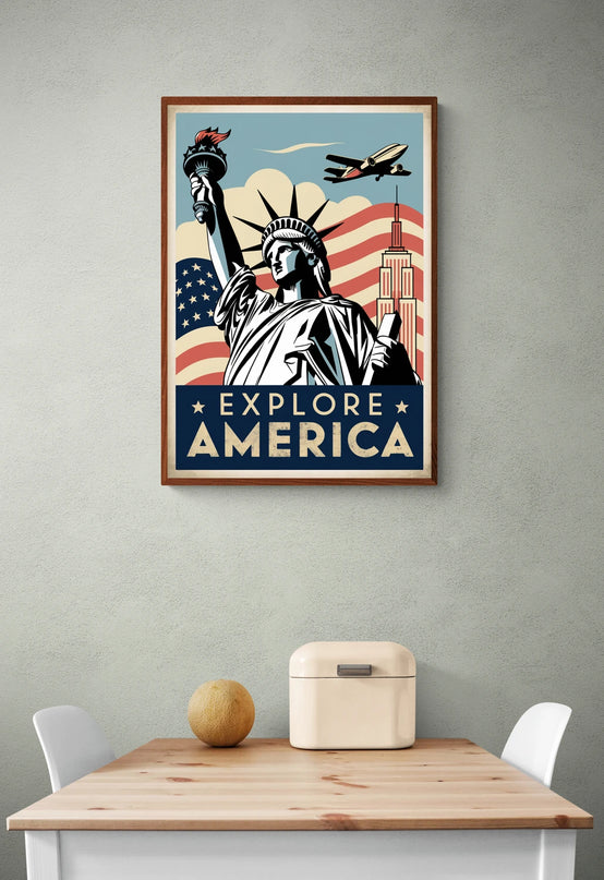 affiche usa vintage