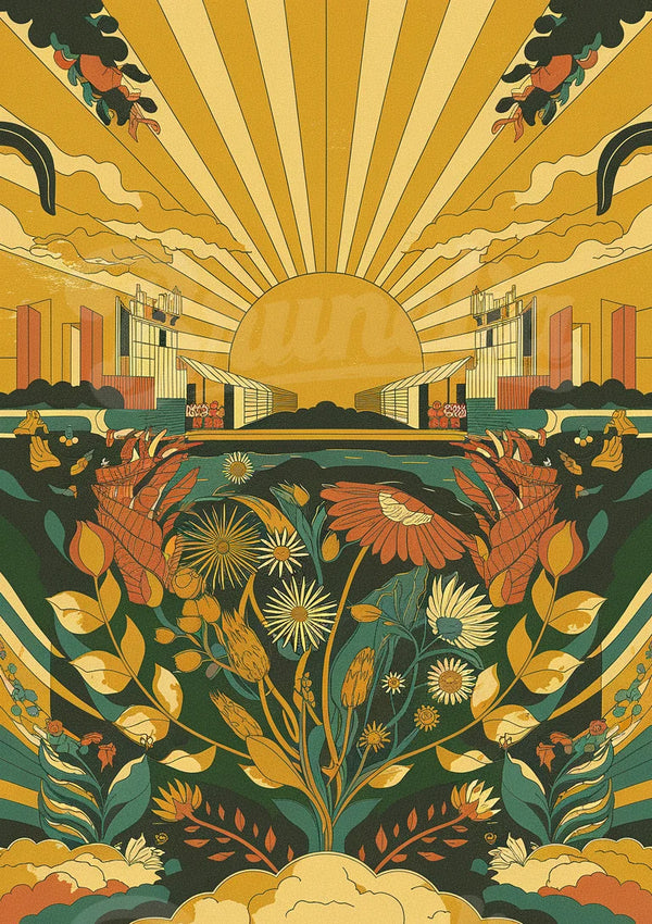 Affiches Fleurs vintage