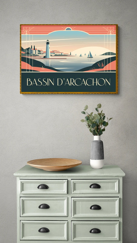 affiche deco vintage