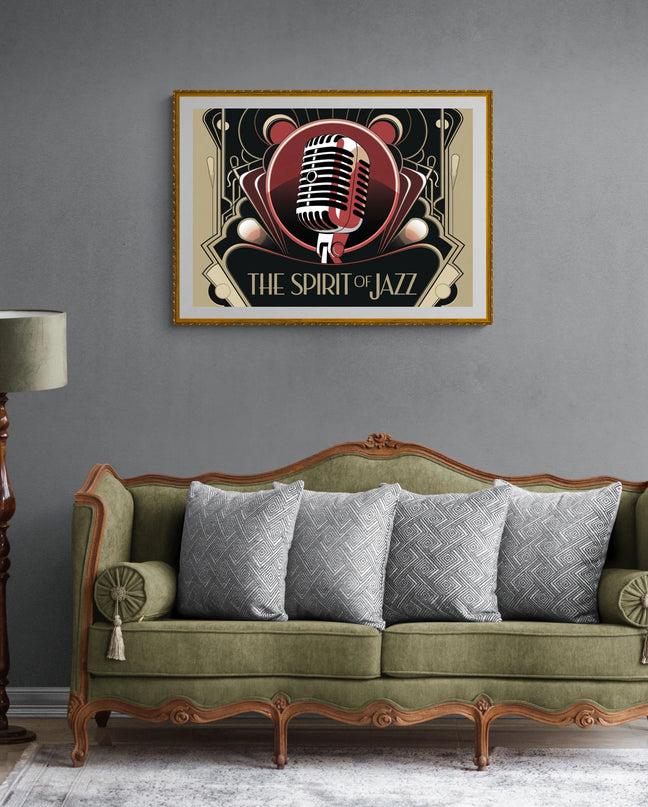 affiche vintage musique
