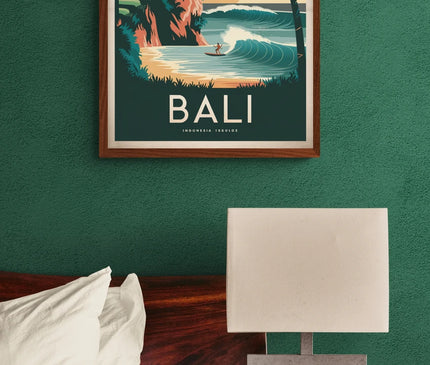 affiche bali vintage