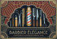 Affiche Barbier Élégance outils Art déco 1920