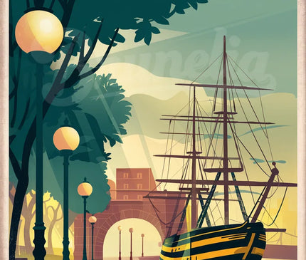 Pack Nantes — 4 affiches A4