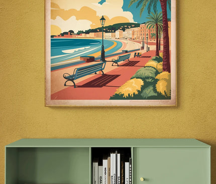 affiche vintage nice
