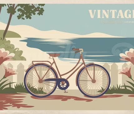 Affiche vintage mêlée