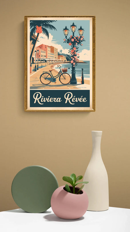 affiche vintage deco